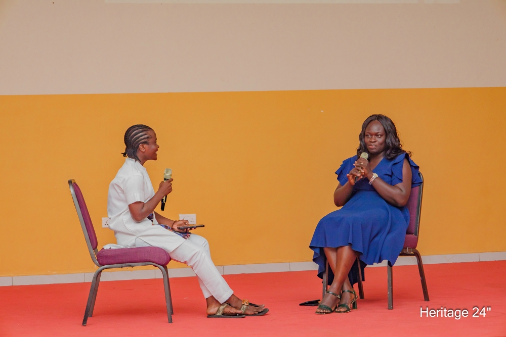 Mrs. Irene Osei Addo shares success journey with HCU community