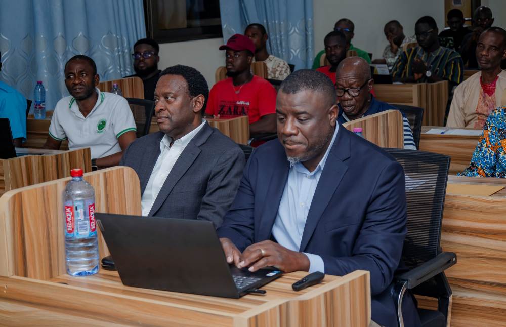 Group of ministry professionals learning business skills