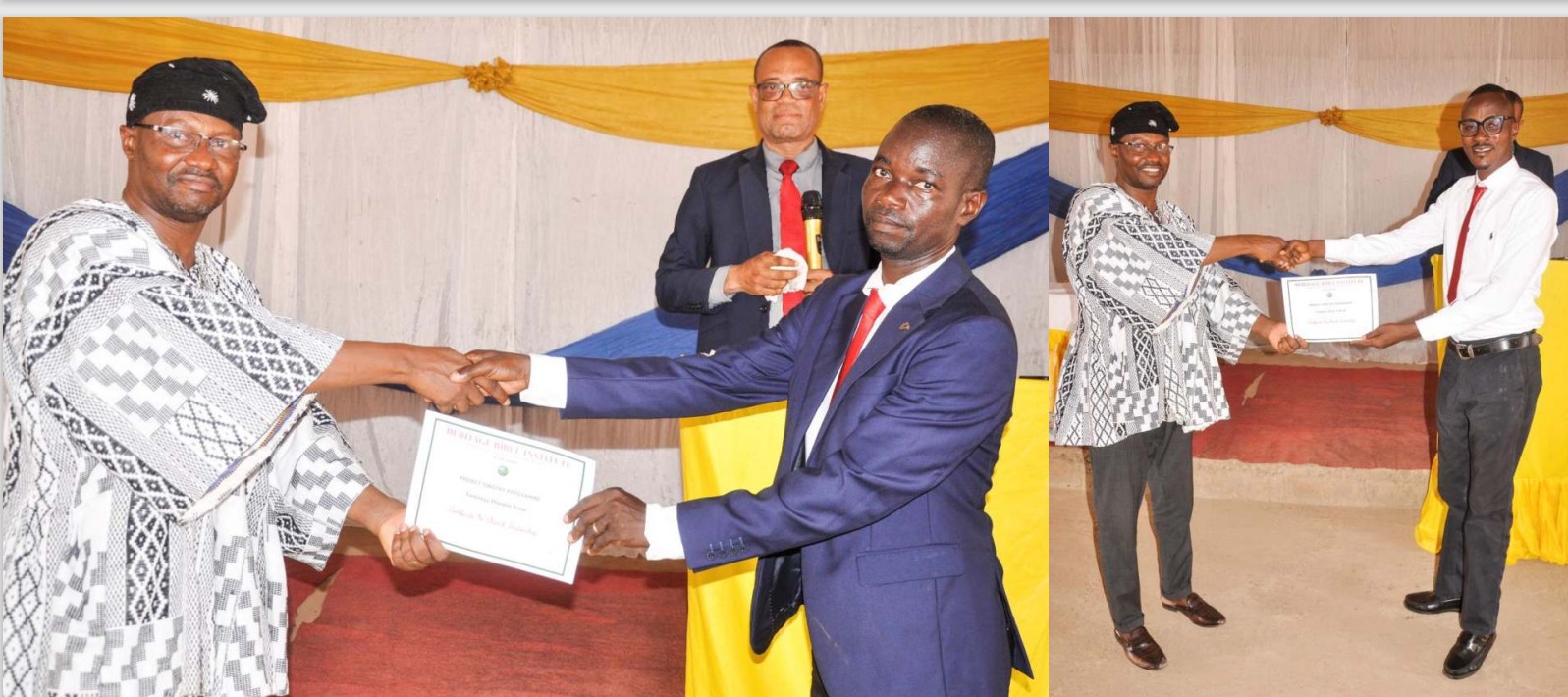 Church leaders receiving training in Saboba Ghana