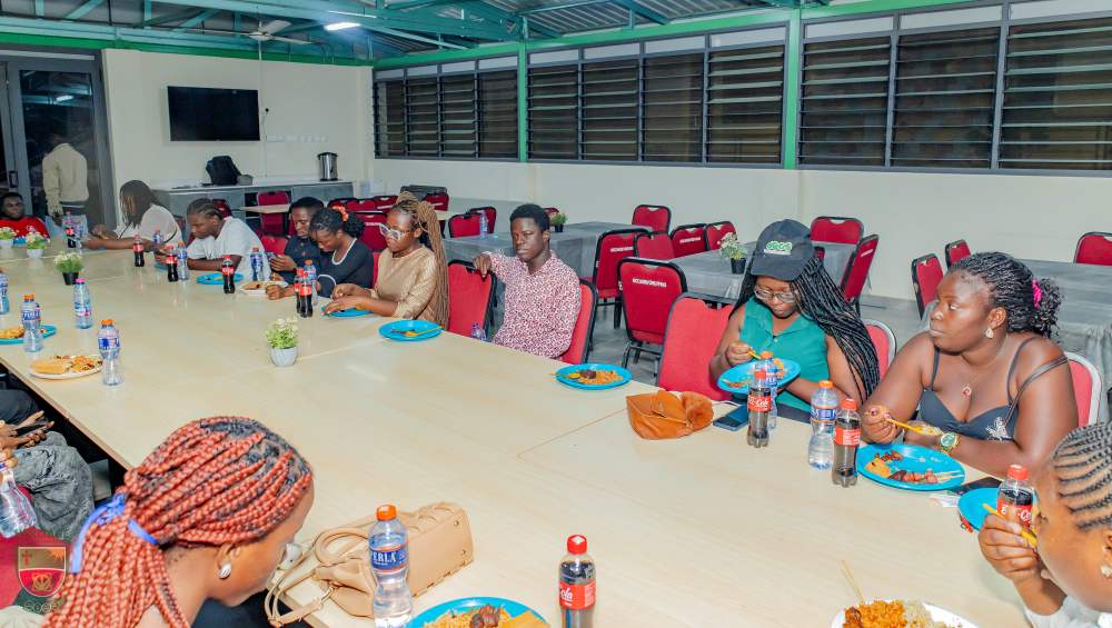 International students from Nigeria, Liberia, Cameroon at HCU gathering