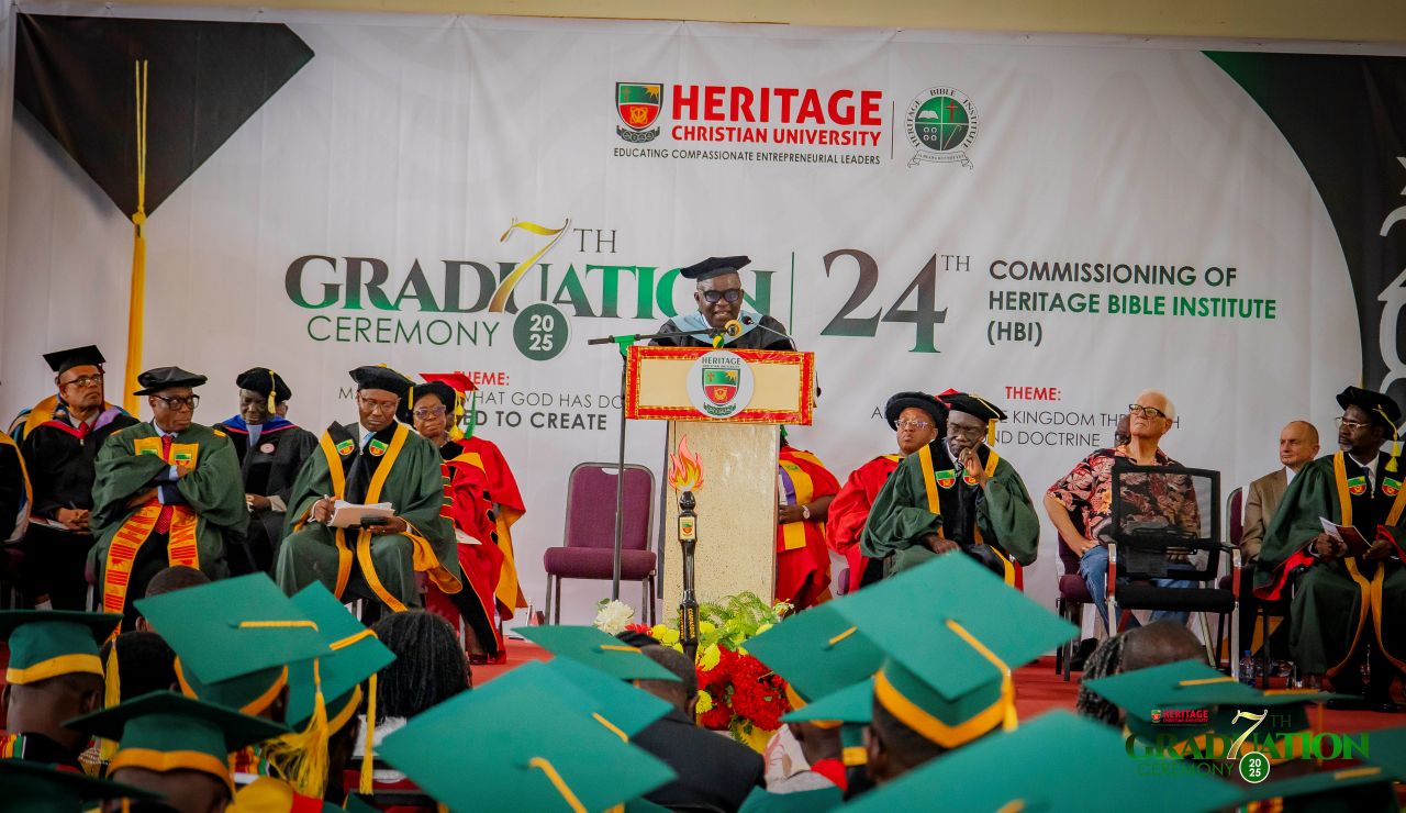 Guest Speaker Dr. Augustine Tawiah delivering speech